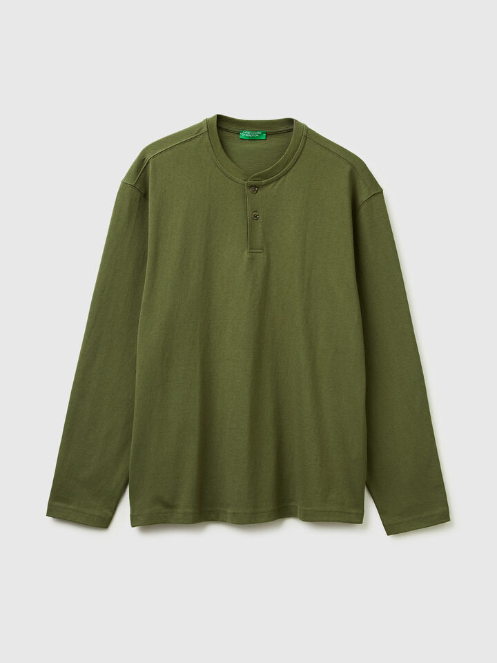 ROUND NECK SWEATL/S Men image number 5